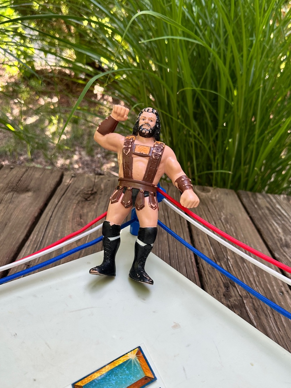 Vintage 1987 LJN WWF WWE Hercules Hernandez Wrestling Action Figure